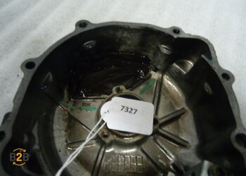 carterdeksel, alternator