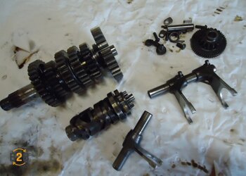 motorblok onderdelen, versnellingsbak