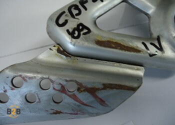 voetsteunen en schetsplaten, schetsplaat voetsteun