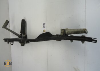 voetsteunen en schetsplaten, schetsplaat voetsteun rempedaal