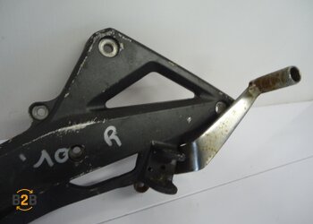 voetsteunen en schetsplaten, schetsplaat voetsteun rempedaal