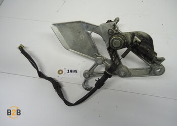 voetsteunen en schetsplaten, schetsplaat voetsteun rempedaal