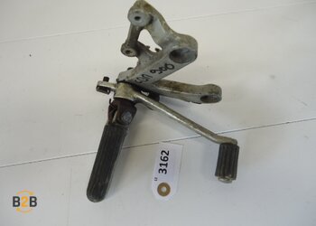 voetsteunen en schetsplaten, schetsplaat voetsteun rempedaal