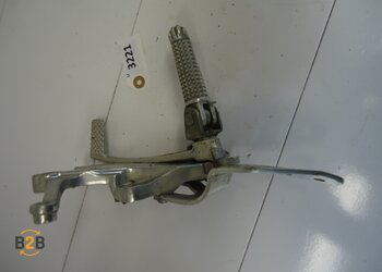 voetsteunen en schetsplaten, schetsplaat voetsteun rempedaal