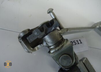 voetsteunen en schetsplaten, schetsplaat voetsteun rempedaal