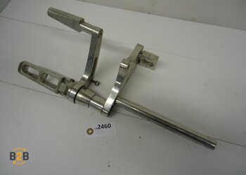 voetsteunen en schetsplaten, schetsplaat voetsteun schakelpedaal