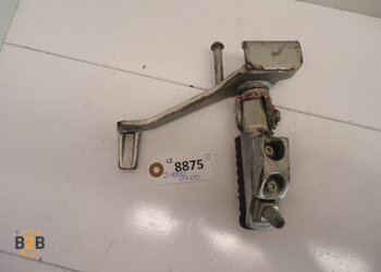 voetsteunen en schetsplaten, schetsplaat voetsteun rempedaal