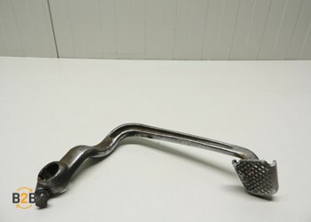 voetsteunen en schetsplaten, rempedaal