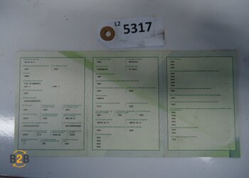 frame, geen inschrijvingsbewijs, COC in orde