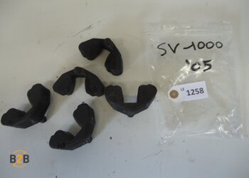 rubber, rubber kettingklok