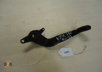 voetsteunen en schetsplaten, rempedaal