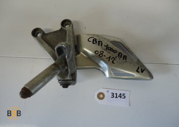 voetsteunen en schetsplaten, schakelpedaal