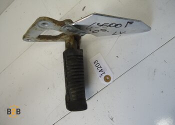 voetsteunen en schetsplaten, schetsplaat voetsteun