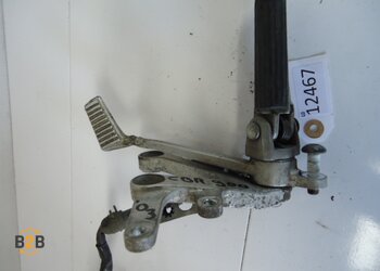 voetsteunen en schetsplaten, schetsplaat voetsteun rempedaal