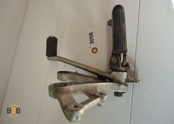 voetsteunen en schetsplaten, schetsplaat voetsteun rempedaal