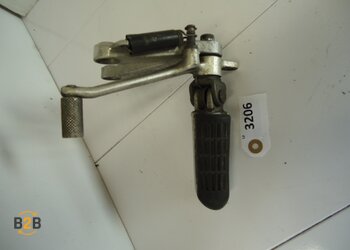 voetsteunen en schetsplaten, schetsplaat voetsteun rempedaal