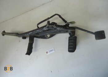 voetsteunen en schetsplaten, schetsplaat voetsteun rempedaal