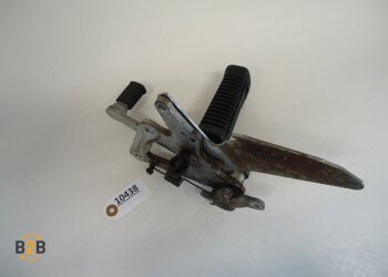 voetsteunen en schetsplaten, schetsplaat voetsteun rempedaal