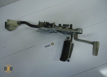 voetsteunen en schetsplaten, schetsplaat voetsteun rempedaal