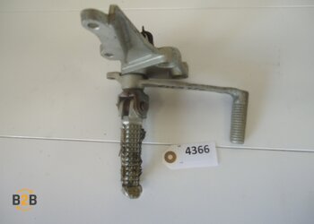 voetsteunen en schetsplaten, schetsplaat voetsteun rempedaal