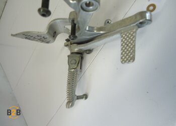 voetsteunen en schetsplaten, schetsplaat voetsteun rempedaal