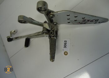 voetsteunen en schetsplaten, schetsplaat voetsteun schakelpedaal