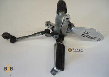 voetsteunen en schetsplaten, schetsplaat voetsteun schakelpedaal