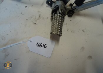 voetsteunen en schetsplaten, schetsplaat voetsteun schakelpedaal