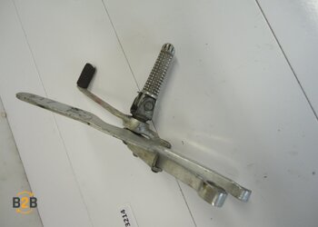 voetsteunen en schetsplaten, schetsplaat voetsteun schakelpedaal