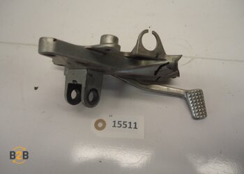 voetsteunen en schetsplaten, schetsplaat voetsteun rempedaal