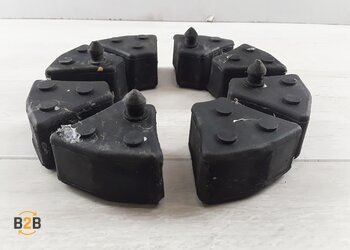 rubber, rubber kettingklok