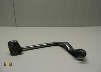 voetsteunen en schetsplaten, rempedaal