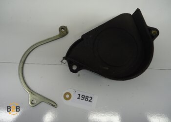 kettingcover, kettingcover op motorblok