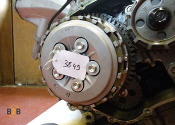 motorblok onderdelen, koppelingsklok