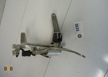 voetsteunen en schetsplaten, schetsplaat voetsteun rempedaal