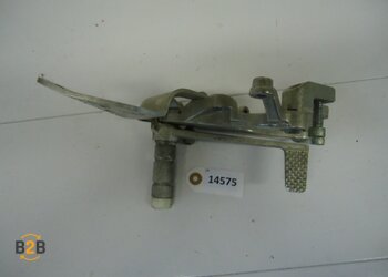 voetsteunen en schetsplaten, schetsplaat voetsteun rempedaal