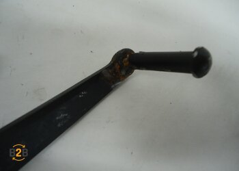 voetsteunen en schetsplaten, schetsplaat voetsteun rempedaal