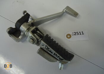 voetsteunen en schetsplaten, schetsplaat voetsteun rempedaal