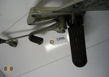 voetsteunen en schetsplaten, schetsplaat voetsteun schakelpedaal