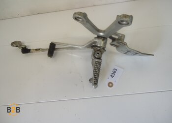 voetsteunen en schetsplaten, schetsplaat voetsteun schakelpedaal