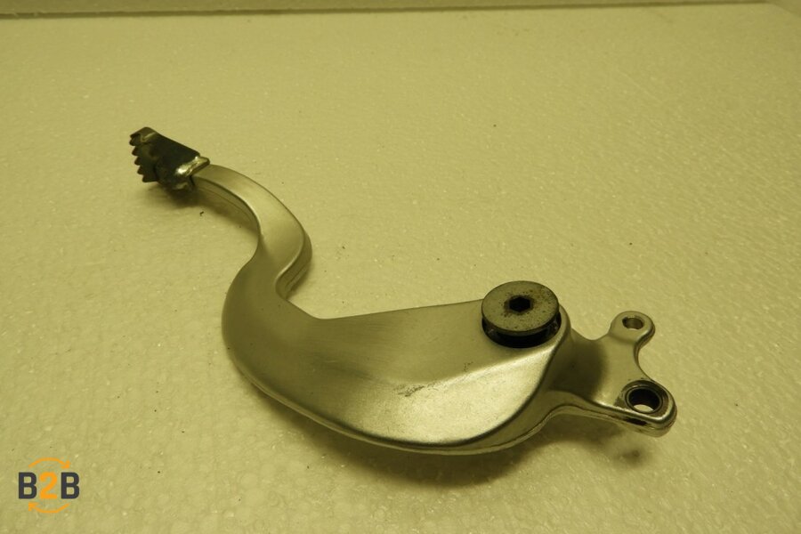 voetsteunen en schetsplaten, rempedaal