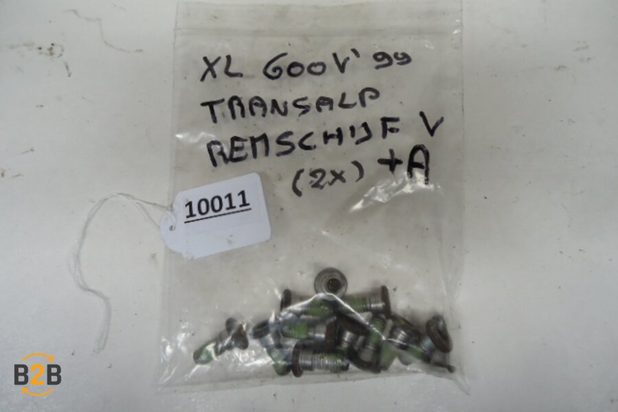 bout, bout remschijf