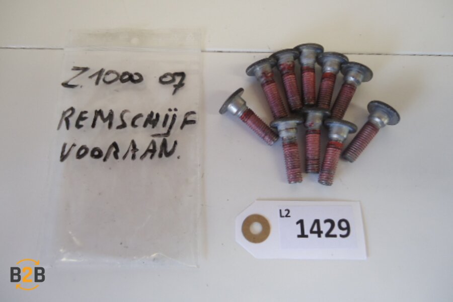 bout, bout remschijf