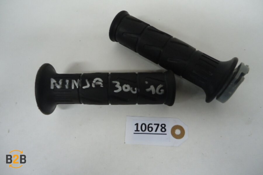 handvat en gashendel