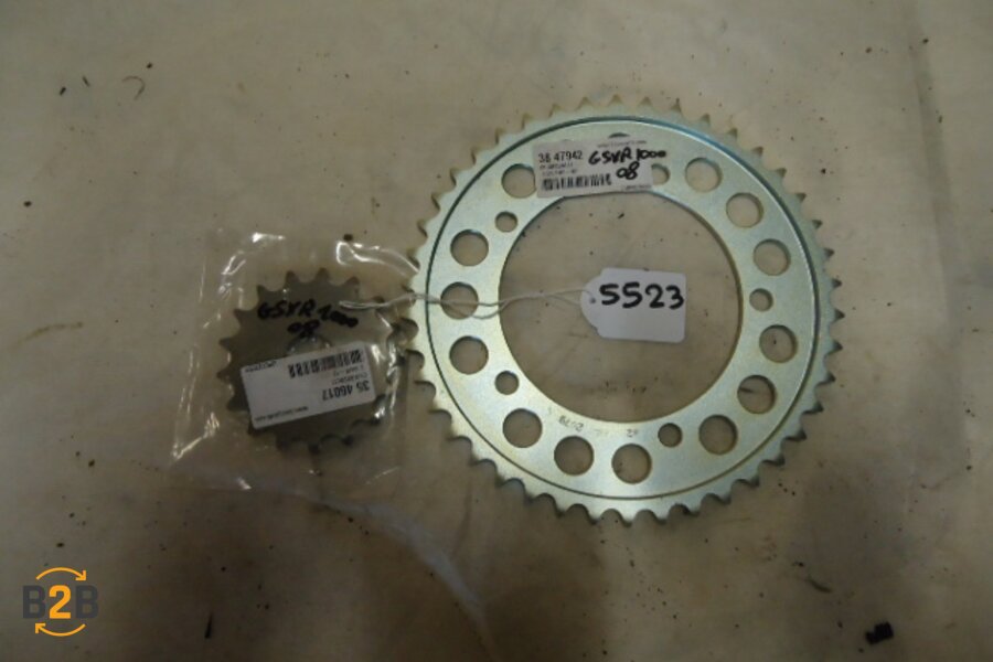 kettingset, kettingwiel