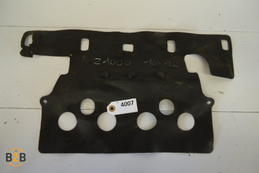 rubber, rubber boven radiator