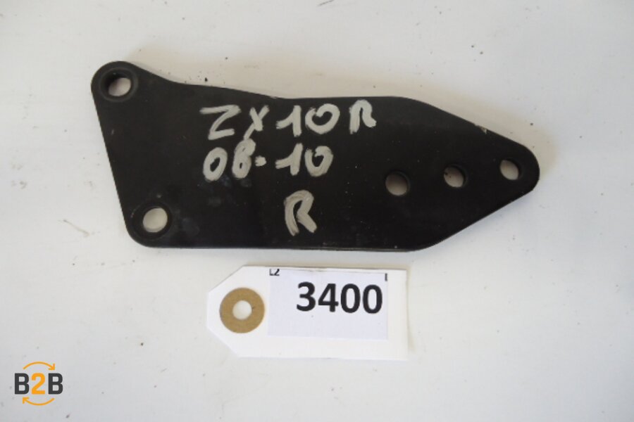 voetsteunen en schetsplaten, hielplaat