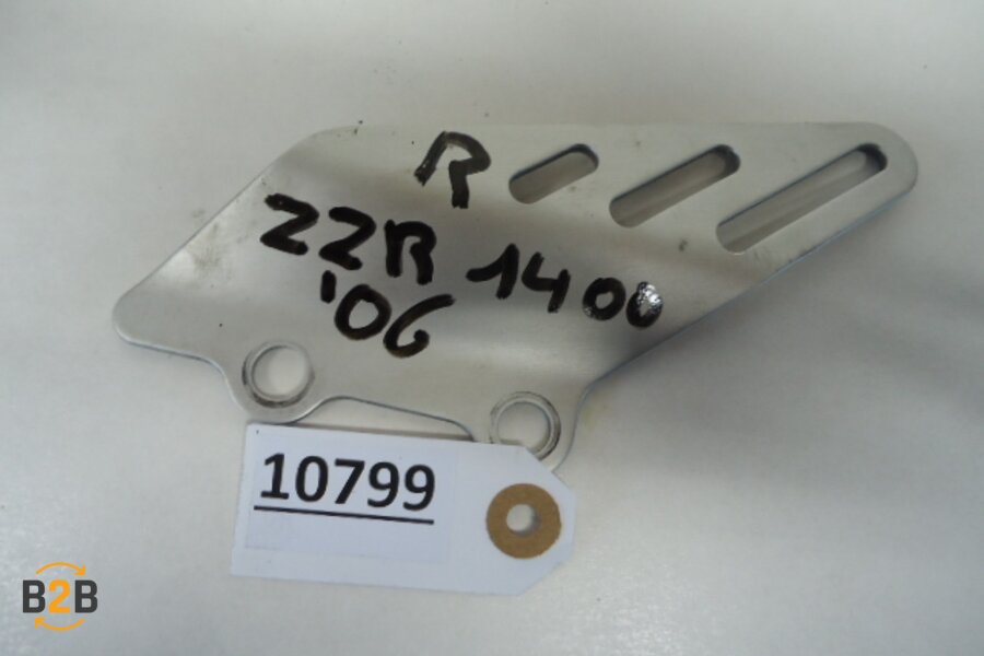 voetsteunen en schetsplaten, hielplaat