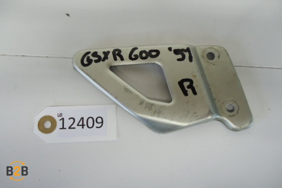 voetsteunen en schetsplaten, hielplaat