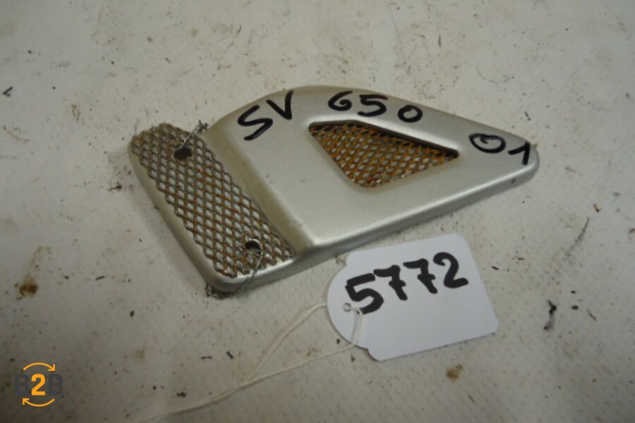 voetsteunen en schetsplaten, hielplaat